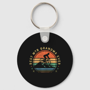 Womens Mountain Bike Retro Biking Vintage - Mtb Bi Key Ring