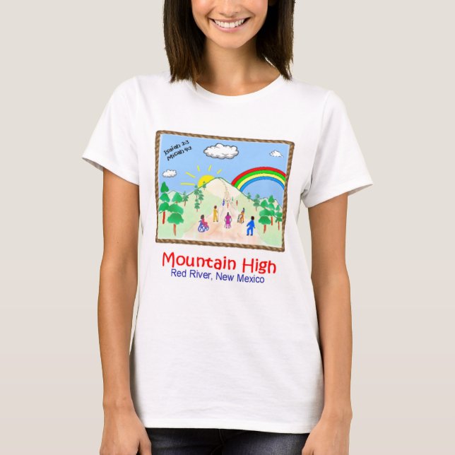 Women's Mountain High Camp Tee from 2003 (Front)