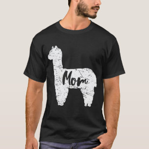 Womens Mum Llama Cute Alpaca Animal Lover Llama Lo T-Shirt