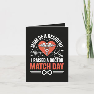 Women's Mum of A Resident Residency Match Day Holiday Card
