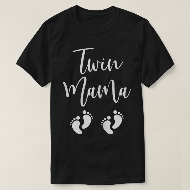 Womens Mum of Two Boys Mother of Two Mum of 2 Boys T-Shirt (Design Front)