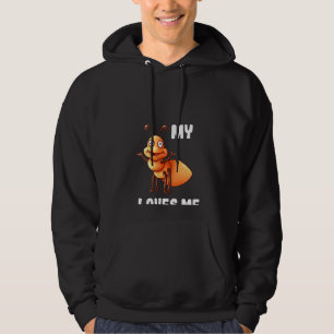Womens My Aunt Loves Me Favourite Niece  I Love My Hoodie