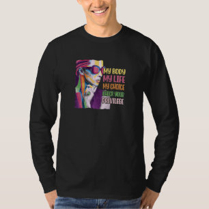 Womens My Body My Rights Feminist Equality Womens T-Shirt