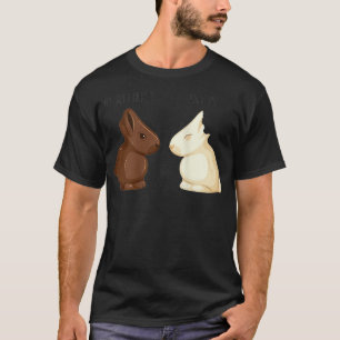 Womens My Butt Hurts Funny Easter Black and White  T-Shirt
