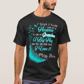 Womens My daughter live in heaven, I love and miss T-Shirt