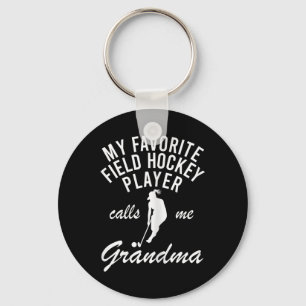 Womens My Favorite Field Hockey Player Calls Me Gr Key Ring