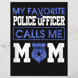 Womens My Favourite Police Officer Calls Me Mum