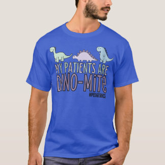 Womens My Patients Are Dinomite Paediatrics VNeck T-Shirt