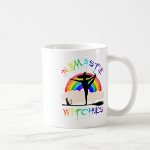 Womens Namaste Witches Yoga Coffee Mug