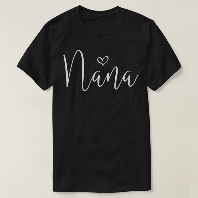 Womens Nana For Women Grandma Christmas Mother's D T-Shirt (Design Front)
