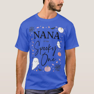 Womens Nana of the Spooky One Girl First Birthday T-Shirt