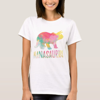 Womens Nanasaurus T-Shirt Nanasaur Cute Nana