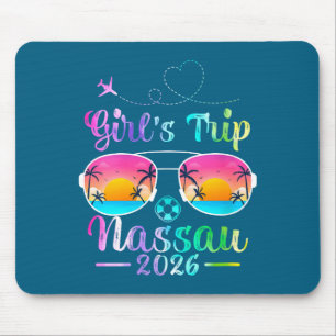 Women's nassau bahamas beach women girls trip 2026 mouse pad
