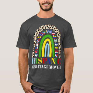 Womens National Hispanic Heritage month Latino Cou T-Shirt