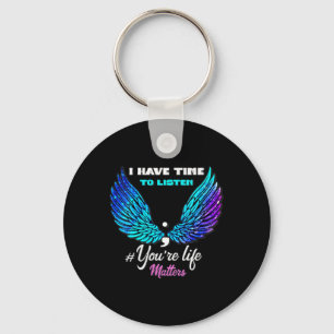 Womens National Suicide Prevention Awareness Week Key Ring