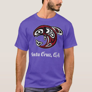 Womens Native American Cruz Santa CA Tribal Orca K T-Shirt