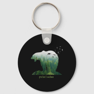 Womens Nature Protection Environmental Protection Key Ring