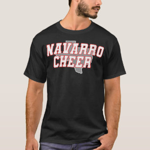 Womens Navarro Cheer Teas Logo VNeck T-Shirt