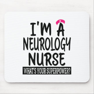 Womens Neurology Nurse Funny Nursing School And Me Mouse Pad
