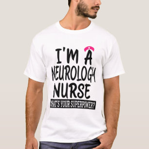 Womens Neurology Nurse Funny Nursing School And Me T-Shirt