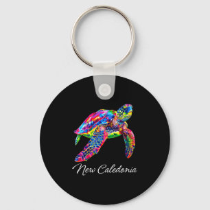 Womens New Caledonia V-neck  Key Ring