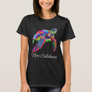 Womens New Caledonia V-neck  T-Shirt