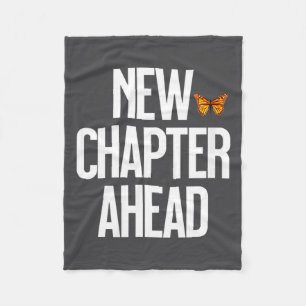Women's New Chapter Ahead Monarch Butterfly New Be Fleece Blanket
