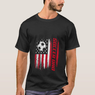 Womens New First Time Dad to Be Soccer Daddy V Nec T-Shirt
