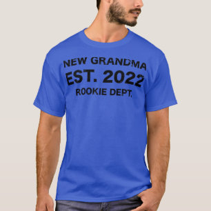 Womens New Grandma Est T-Shirt
