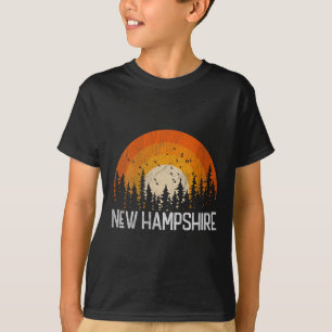 Womens New Hampshire - Vintage Men Women 70s 80s O T-Shirt