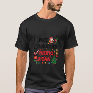 Womens Nice Naughty Puerto Rican Puerto Rico Women T-Shirt