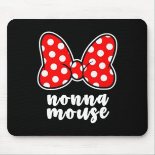 Womens Nonna Mouse Family Vacation Bow Pad