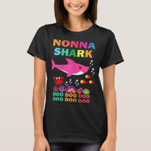 Womens Nonna Shark Shirt Matching Family Mother's