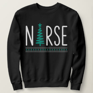 Women's Nurse Christmas Tree Sweatshirt