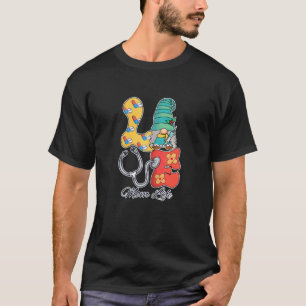 Womens Nurse Doctor Life Stethoscope Graphic Mom M T-Shirt