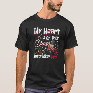 Womens Nutcracker Mum Love Ballet Dance Mum T-Shirt