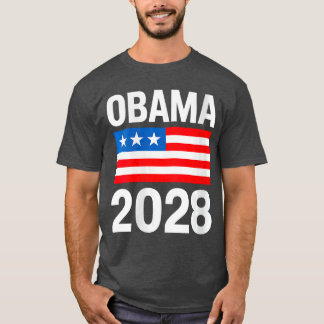 Womens Obama 2028 VNeck 1 T-Shirt
