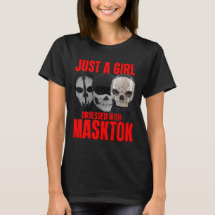 Womens Obsessed With Masktok Booktok Reading Books T-Shirt