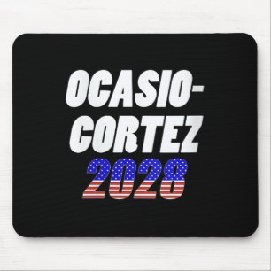 Womens Ocasio-cortez 2028 - Aoc For President V-ne Mouse Pad