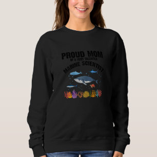 Womens Ocean Scientist for Marine Science and Mari Sweatshirt