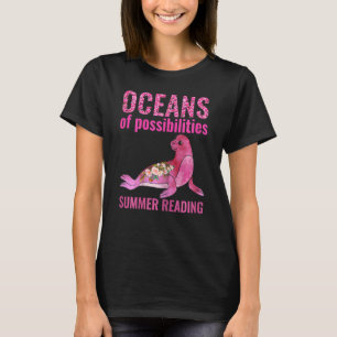 Womens Oceans Of Possibilities Summer Reading 2022 T-Shirt