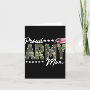 Womens Ocp Proud Army Mum For Mothers Of Soldiers Card