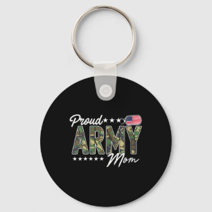 Womens Ocp Proud Army Mum For Mothers Of Soldiers Key Ring