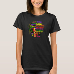 Womens October Girl She Slays & Prays October Bir T-Shirt