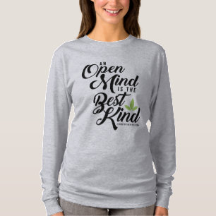 Women's Off Shoulder Cannatopia Open Mind Shirt