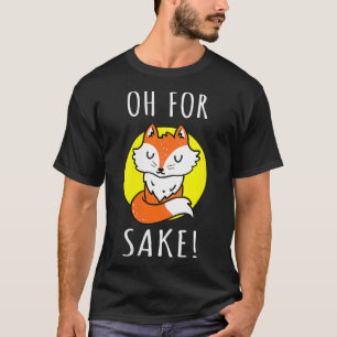 Womens Oh For Fo Sake Fo Lover Gift VNeck T-Shirt