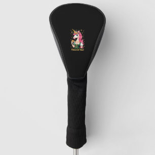Womens Oktoberfest Unicorn Girls Oktoberfest Vibes Golf Head Cover