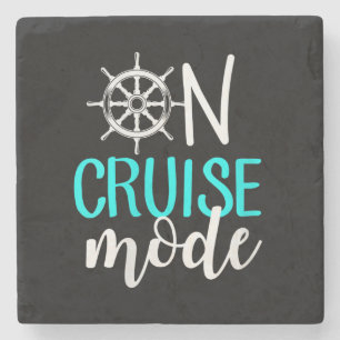 Womens On Cruise Mode Cruise Vacation Family Stone Coaster