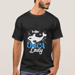 Womens Orca Graphic For Women Girls Kids Whale T T-Shirt