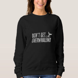Womens Orca Graphic For Women Men Kids Whale V N Sweatshirt